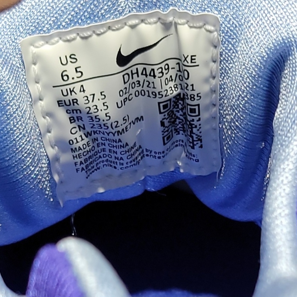 Nike Wmns Air Huarache 'White Lapis'. 6.5 W - Picture 4 of 4